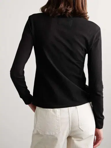 Nili Lotan Liam Cotton-jersey Shirt | Thumbnail 4 Nili Lotan Liam Cotton-jersey Shirt | Thumbnail 4