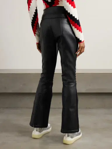 Perfect Moment Aurora Faux Leather High-rise Flared Ski Pants | Thumbnail 3 Perfect Moment Aurora Faux Leather High-rise Flared Ski Pants | Thumbnail 3
