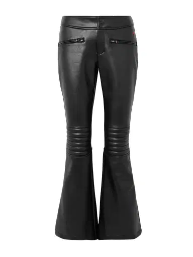Perfect Moment Aurora Faux Leather High-rise Flared Ski Pants | Thumbnail 1 Perfect Moment Aurora Faux Leather High-rise Flared Ski Pants | Thumbnail 1