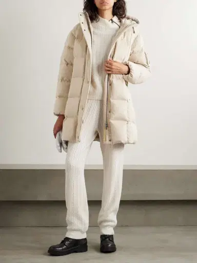 Bogner Fanja Hooded Quilted Cashmere Down Coat | Thumbnail 2 Bogner Fanja Hooded Quilted Cashmere Down Coat | Thumbnail 2