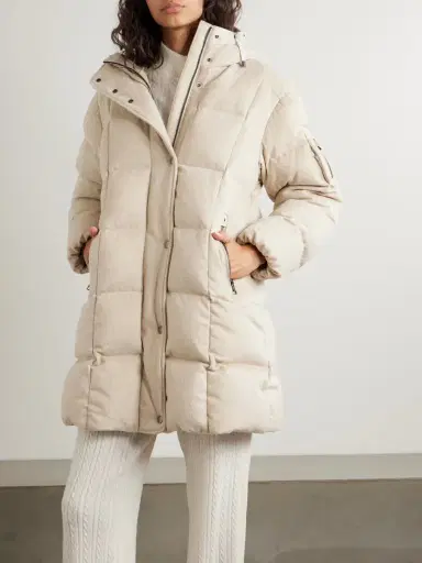 Bogner Fanja Hooded Quilted Cashmere Down Coat | Thumbnail 3 Bogner Fanja Hooded Quilted Cashmere Down Coat | Thumbnail 3