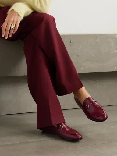 Gucci Jordaan Horsebit-detailed Leather Loafers | Thumbnail 2 Gucci Jordaan Horsebit-detailed Leather Loafers | Thumbnail 2