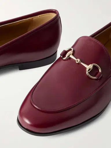 Gucci Jordaan Horsebit-detailed Leather Loafers | Thumbnail 4 Gucci Jordaan Horsebit-detailed Leather Loafers | Thumbnail 4