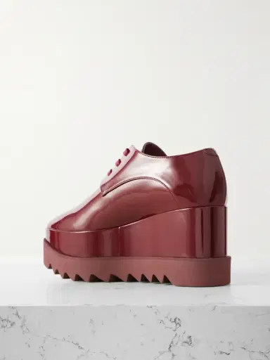 Stella McCartney Elyse Vegetarian Material Platform Brogues | Thumbnail 3 Stella McCartney Elyse Vegetarian Material Platform Brogues | Thumbnail 3