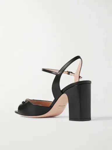 Gucci Lady Horsebit-detailed Leather Sandals | Thumbnail 3 Gucci Lady Horsebit-detailed Leather Sandals | Thumbnail 3