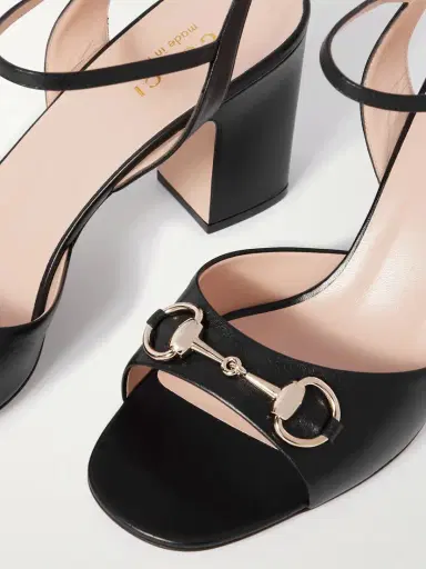 Gucci Lady Horsebit-detailed Leather Sandals | Thumbnail 4 Gucci Lady Horsebit-detailed Leather Sandals | Thumbnail 4