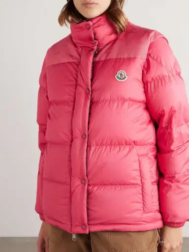 Moncler Verone Reversible Twill-jacquard Trimmed Quilted Shell Down Jacket | Thumbnail 6 Moncler Verone Reversible Twill-jacquard Trimmed Quilted Shell Down Jacket | Thumbnail 6