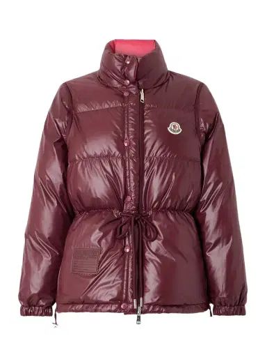 Moncler Verone Reversible Twill-jacquard Trimmed Quilted Shell Down Jacket | Thumbnail 1 Moncler Verone Reversible Twill-jacquard Trimmed Quilted Shell Down Jacket | Thumbnail 1