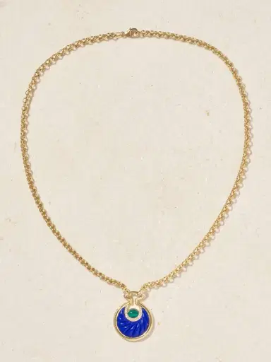 L’Atelier Nawbar Circus Moon Big 18-karat Gold Multi-stone Necklace | Thumbnail 4 L’Atelier Nawbar Circus Moon Big 18-karat Gold Multi-stone Necklace | Thumbnail 4