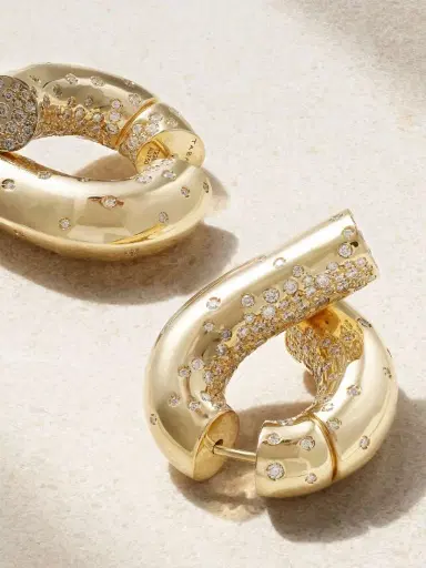 TABAYER Oera Large 18-karat Gold Diamond Earrings | Thumbnail 3 TABAYER Oera Large 18-karat Gold Diamond Earrings | Thumbnail 3
