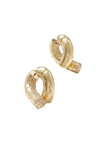 TABAYER Oera Large 18-karat Gold Diamond Earrings | Thumbnail 1 TABAYER Oera Large 18-karat Gold Diamond Earrings | Thumbnail 1