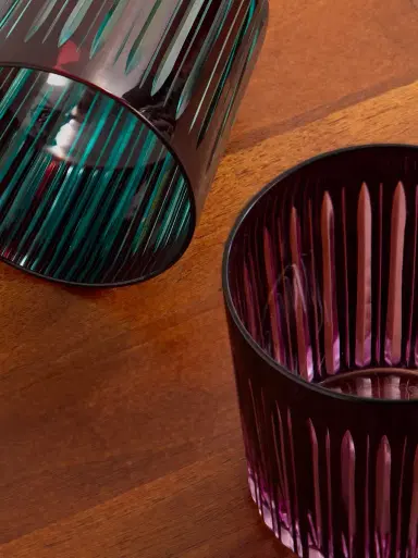 L'Objet Prism Set of Four Glasses - Men | Thumbnail 3 L'Objet Prism Set of Four Glasses - Men | Thumbnail 3