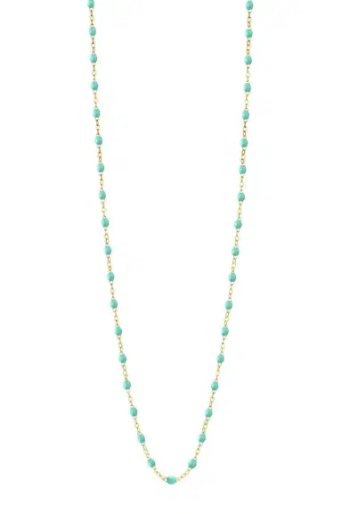 Gigi Clozeau Classic Gigi Sautoir Necklace - 24in - Lagoon | Thumbnail 1 Gigi Clozeau Classic Gigi Sautoir Necklace - 24in - Lagoon | Thumbnail 1