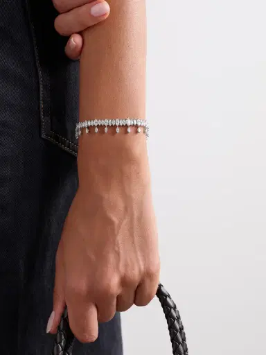 Anita Ko Atlas 18-karat White Gold Diamond Bracelet | Thumbnail 2 Anita Ko Atlas 18-karat White Gold Diamond Bracelet | Thumbnail 2