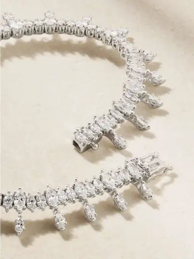 Anita Ko Atlas 18-karat White Gold Diamond Bracelet | Thumbnail 3 Anita Ko Atlas 18-karat White Gold Diamond Bracelet | Thumbnail 3