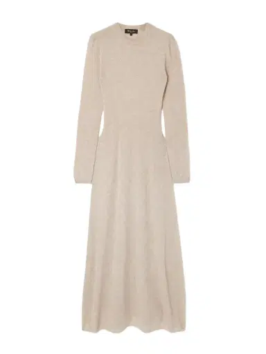 Loro Piana Camino Cashmere And Silk-blend Midi Dress | Thumbnail 1 Loro Piana Camino Cashmere And Silk-blend Midi Dress | Thumbnail 1