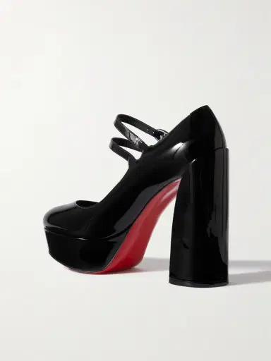 Christian Louboutin Movida Jane 130 Patent-leather Platform Pumps | Thumbnail 3 Christian Louboutin Movida Jane 130 Patent-leather Platform Pumps | Thumbnail 3