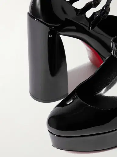 Christian Louboutin Movida Jane 130 Patent-leather Platform Pumps | Thumbnail 4 Christian Louboutin Movida Jane 130 Patent-leather Platform Pumps | Thumbnail 4