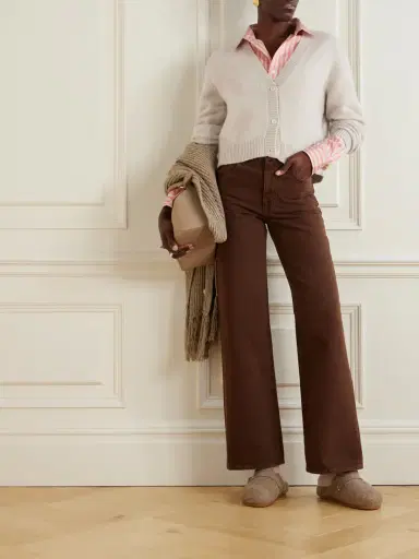 The Elder Statesman Cropped Cashmere Cardigan | Thumbnail 2 The Elder Statesman Cropped Cashmere Cardigan | Thumbnail 2