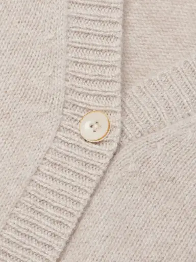 The Elder Statesman Cropped Cashmere Cardigan | Thumbnail 4 The Elder Statesman Cropped Cashmere Cardigan | Thumbnail 4