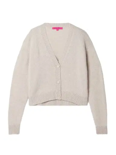 The Elder Statesman Cropped Cashmere Cardigan | Thumbnail 1 The Elder Statesman Cropped Cashmere Cardigan | Thumbnail 1