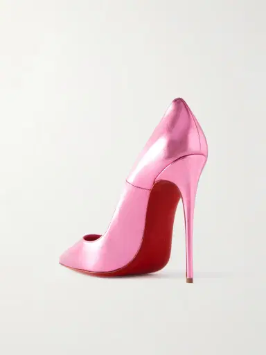 Christian Louboutin So Kate 120 Metallic Leather Pumps | Thumbnail 3 Christian Louboutin So Kate 120 Metallic Leather Pumps | Thumbnail 3