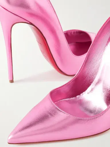 Christian Louboutin So Kate 120 Metallic Leather Pumps | Thumbnail 4 Christian Louboutin So Kate 120 Metallic Leather Pumps | Thumbnail 4