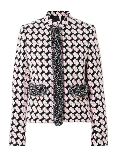 PUCCI Fringed Wool-blend Tweed Jacket | Thumbnail 1 PUCCI Fringed Wool-blend Tweed Jacket | Thumbnail 1