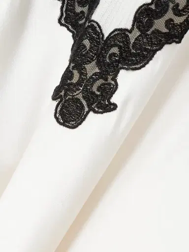 Gabriela Hearst Kerry Lace-trimmed Ribbed Cashmere-blend And Silk Maxi Dress | Thumbnail 4 Gabriela Hearst Kerry Lace-trimmed Ribbed Cashmere-blend And Silk Maxi Dress | Thumbnail 4