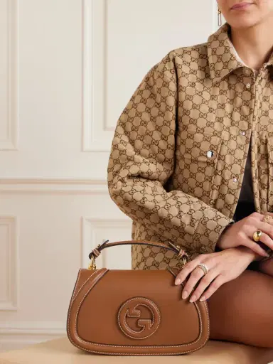 Gucci Blondie Leather Shoulder Bag | Thumbnail 2 Gucci Blondie Leather Shoulder Bag | Thumbnail 2
