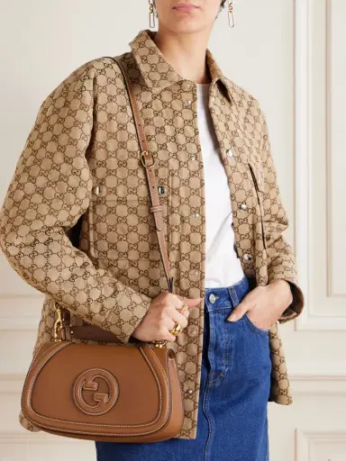 Gucci Blondie Leather Shoulder Bag | Thumbnail 6 Gucci Blondie Leather Shoulder Bag | Thumbnail 6