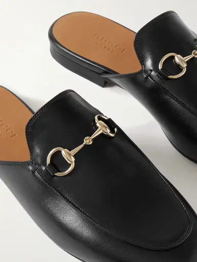 Gucci Princetown Horsebit-detailed Leather Slippers | Thumbnail 4 Gucci Princetown Horsebit-detailed Leather Slippers | Thumbnail 4