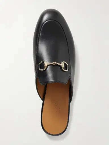 Gucci Princetown Horsebit-detailed Leather Slippers | Thumbnail 5 Gucci Princetown Horsebit-detailed Leather Slippers | Thumbnail 5