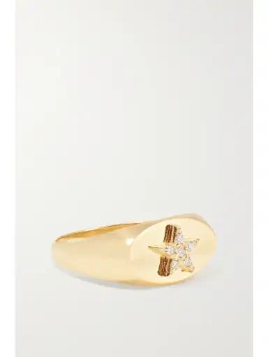 Foundrae Star Baby 18-karat Gold Diamond Ring | Thumbnail 1 Foundrae Star Baby 18-karat Gold Diamond Ring | Thumbnail 1