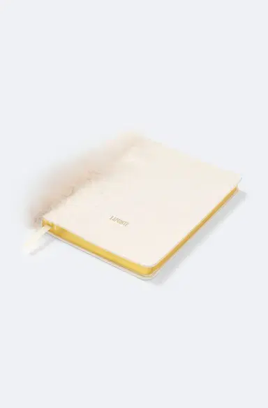 LAPOINTE Notebook with Marabou Feathers | Thumbnail 2 LAPOINTE Notebook with Marabou Feathers | Thumbnail 2