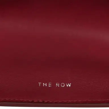 The Row The Row Soft Margaux East West Clutch Amaranto Saddle Leather Silver Hardware | Thumbnail 7 The Row The Row Soft Margaux East West Clutch Amaranto Saddle Leather Silver Hardware | Thumbnail 7