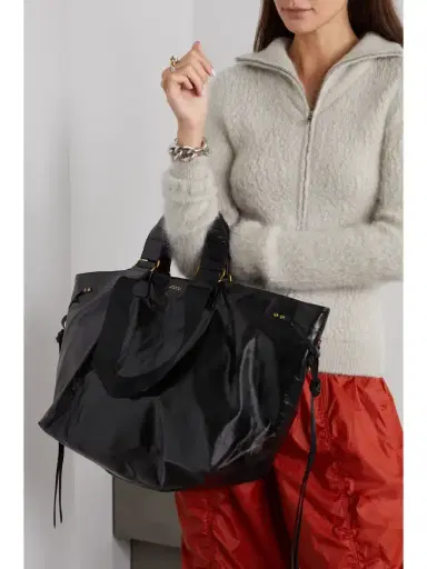 Isabel Marant Wardy Crinkled-leather Tote | Thumbnail 2 Isabel Marant Wardy Crinkled-leather Tote | Thumbnail 2