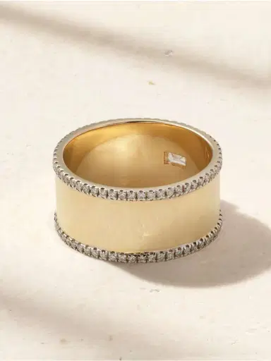 Mateo Edge Cigar 14-karat Gold Diamond Ring | Thumbnail 3 Mateo Edge Cigar 14-karat Gold Diamond Ring | Thumbnail 3