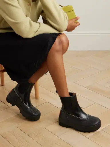 Proenza Schouler + Sorel Caribou Leather And Rubber Platform Chelsea Boots | Thumbnail 2 Proenza Schouler + Sorel Caribou Leather And Rubber Platform Chelsea Boots | Thumbnail 2