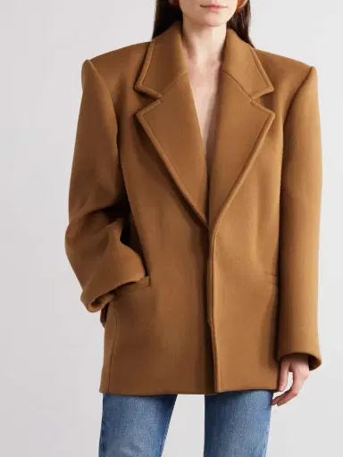 Saint Laurent Oversized Wool Coat | Thumbnail 3 Saint Laurent Oversized Wool Coat | Thumbnail 3