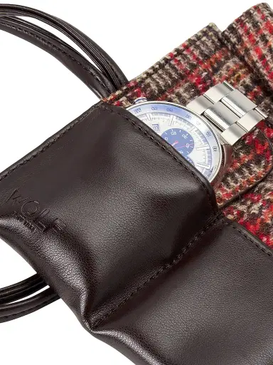 Wolf x WM Brown 6-Piece Watch Roll - Brown | Thumbnail 5 Wolf x WM Brown 6-Piece Watch Roll - Brown | Thumbnail 5