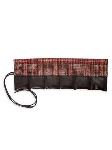 Wolf x WM Brown 6-Piece Watch Roll - Brown | Thumbnail 1 Wolf x WM Brown 6-Piece Watch Roll - Brown | Thumbnail 1
