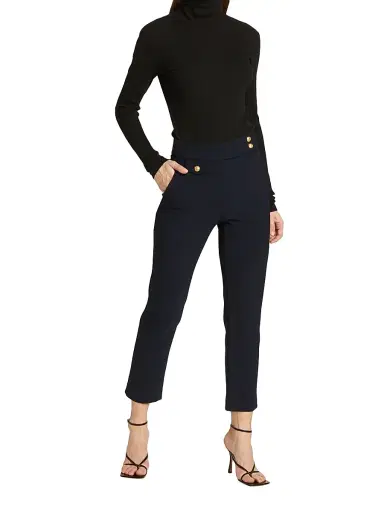 Veronica Beard Women's Renzo Ankle Crop Pants | Thumbnail 2 Veronica Beard Women's Renzo Ankle Crop Pants | Thumbnail 2