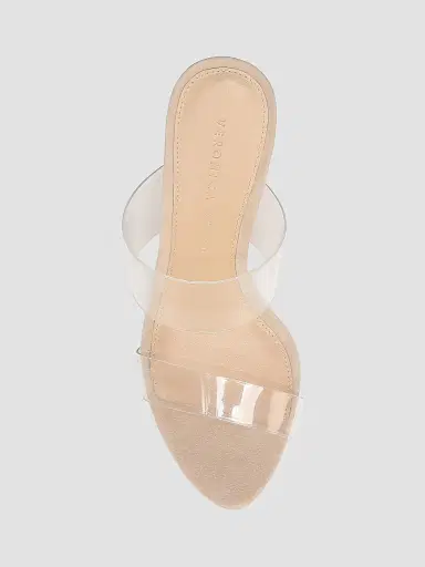Veronica Beard Women's Asha Transparent Mules | Thumbnail 5 Veronica Beard Women's Asha Transparent Mules | Thumbnail 5