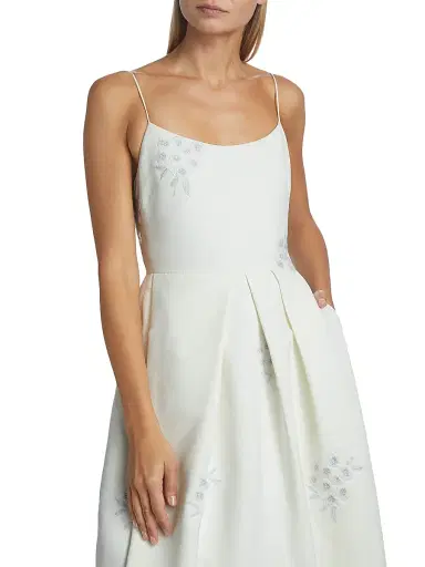 SACHIN BABI Women's Audra Embroidered Midi dress - | Thumbnail 6 SACHIN BABI Women's Audra Embroidered Midi dress - | Thumbnail 6