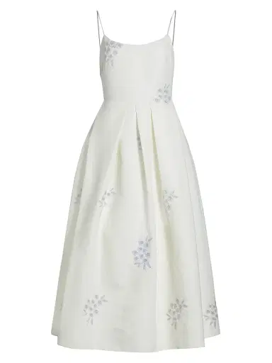 SACHIN BABI Women's Audra Embroidered Midi dress - | Thumbnail 1 SACHIN BABI Women's Audra Embroidered Midi dress - | Thumbnail 1