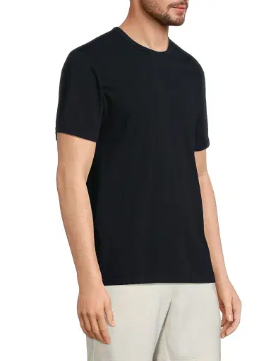 Vince Men's Garment-Dyed Crewneck T-Shirt - Washed Coastal - Size XXL | Thumbnail 4 Vince Men's Garment-Dyed Crewneck T-Shirt - Washed Coastal - Size XXL | Thumbnail 4