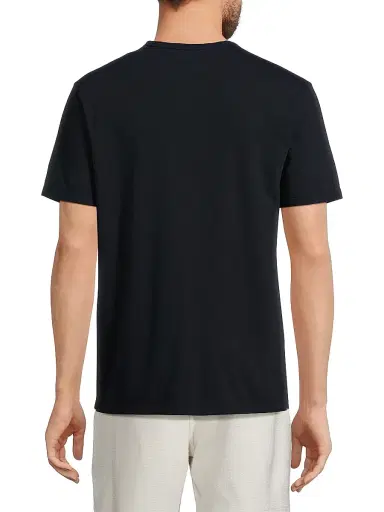Vince Men's Garment-Dyed Crewneck T-Shirt - Washed Coastal - Size XXL | Thumbnail 5 Vince Men's Garment-Dyed Crewneck T-Shirt - Washed Coastal - Size XXL | Thumbnail 5