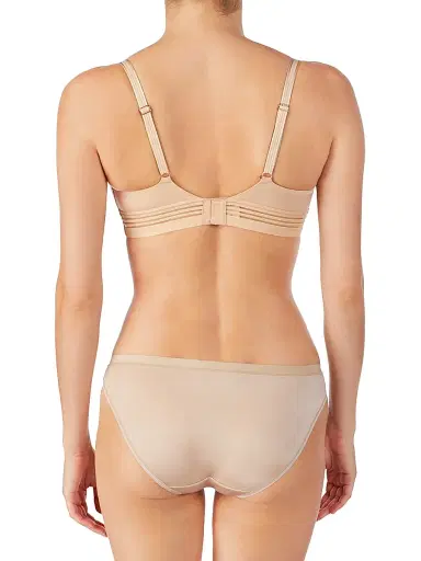 Le Mystere Women's Second Skin Wireless Bra - Black - Size 38F | Thumbnail 4 Le Mystere Women's Second Skin Wireless Bra - Black - Size 38F | Thumbnail 4