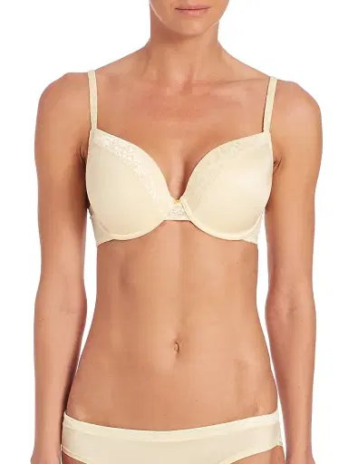 Le Mystere Women's Safari Smoother T-Shirt Bra - Buttercream - Size 38C | Thumbnail 1 Le Mystere Women's Safari Smoother T-Shirt Bra - Buttercream - Size 38C | Thumbnail 1